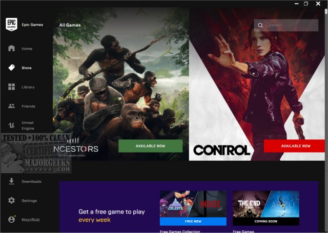 Download Epic Games Store Launcher