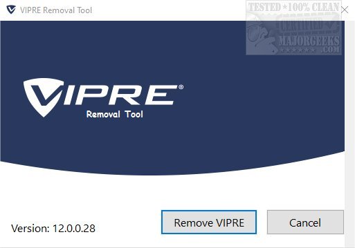 vipre uninstall tool download