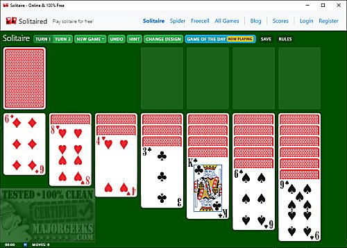 Download Solitaired - MajorGeeks