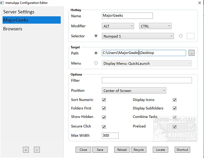 Download menuApp 1.0.0.0 - MajorGeeks