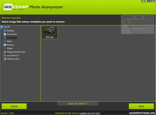 Download ASCOMP Photo Anonymizer 1.102 - MajorGeeks