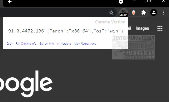 Download Show Chrome Version