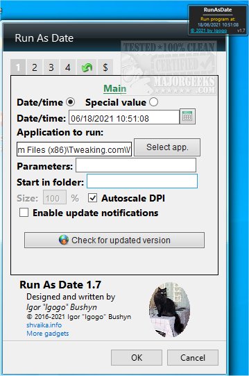 runasdate mac
