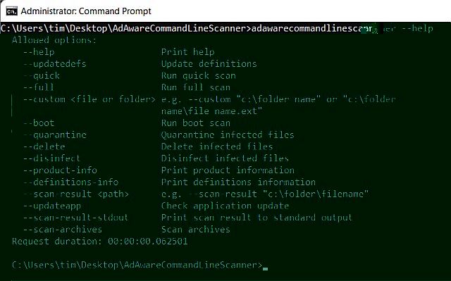 Command Line Scan Tool Download Adaware Command Line Scanner 12.2.876.11542 - MajorGeeks