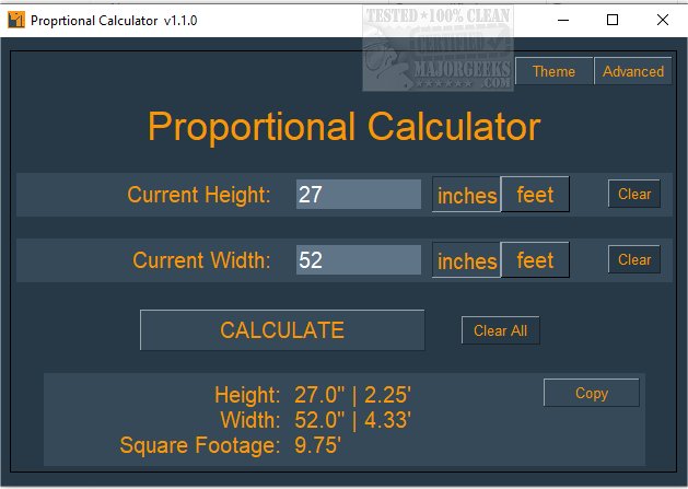 compare rate of change proportional representations calculator