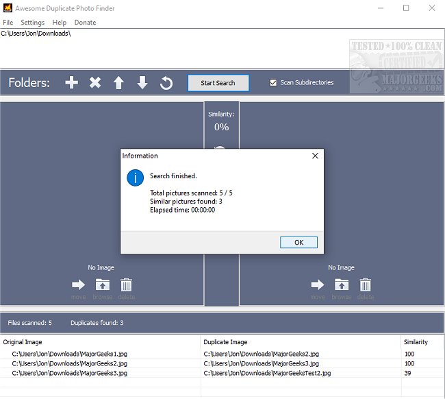 Download Awesome Duplicate Photo Finder - MajorGeeks