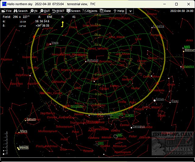 Screenshot Hallo Northern SKY