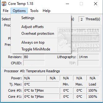 Download Core Temp - MajorGeeks