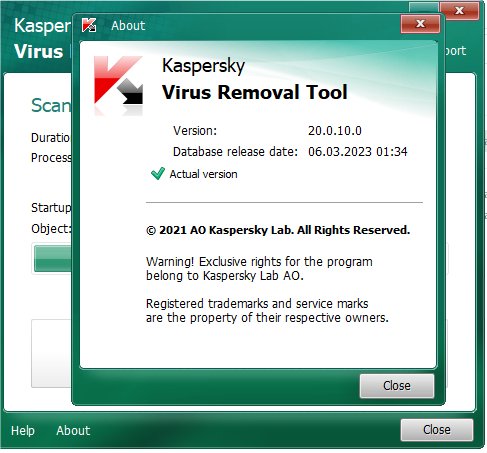 kaspersky virus removal tool windows 7 32 bit