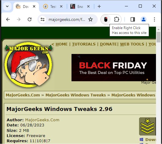 Download Enable Right Click for Google Chrome - MajorGeeks