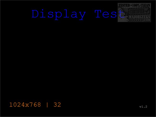 Download Display Test - MajorGeeks