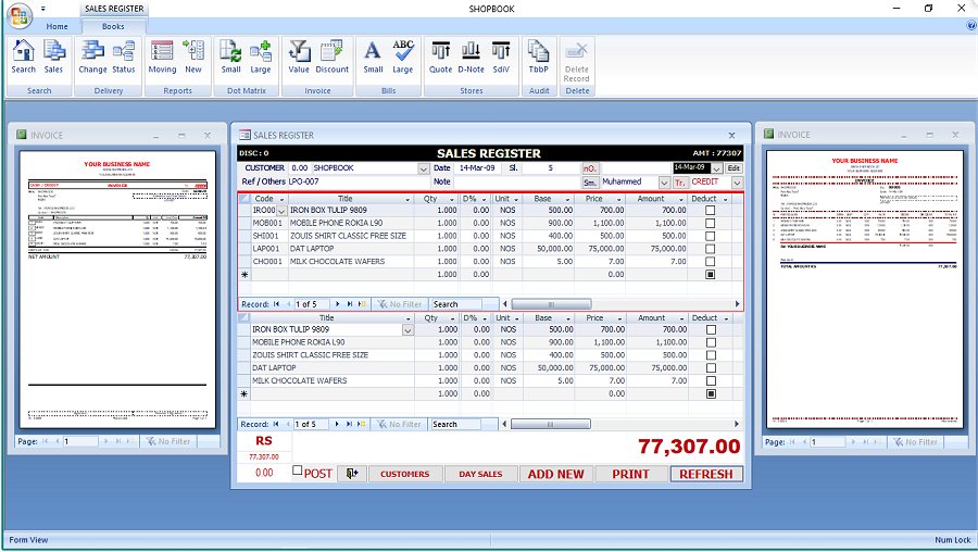 Download Shopbook Accounting & Billing Software - MajorGeeks