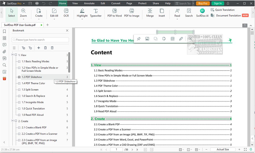 Download Download SwifDoo PDF – MajorGeeks