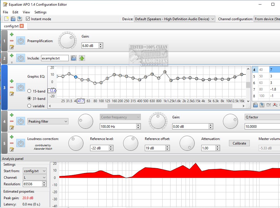 Download Equalizer APO 32 Bit - MajorGeeks