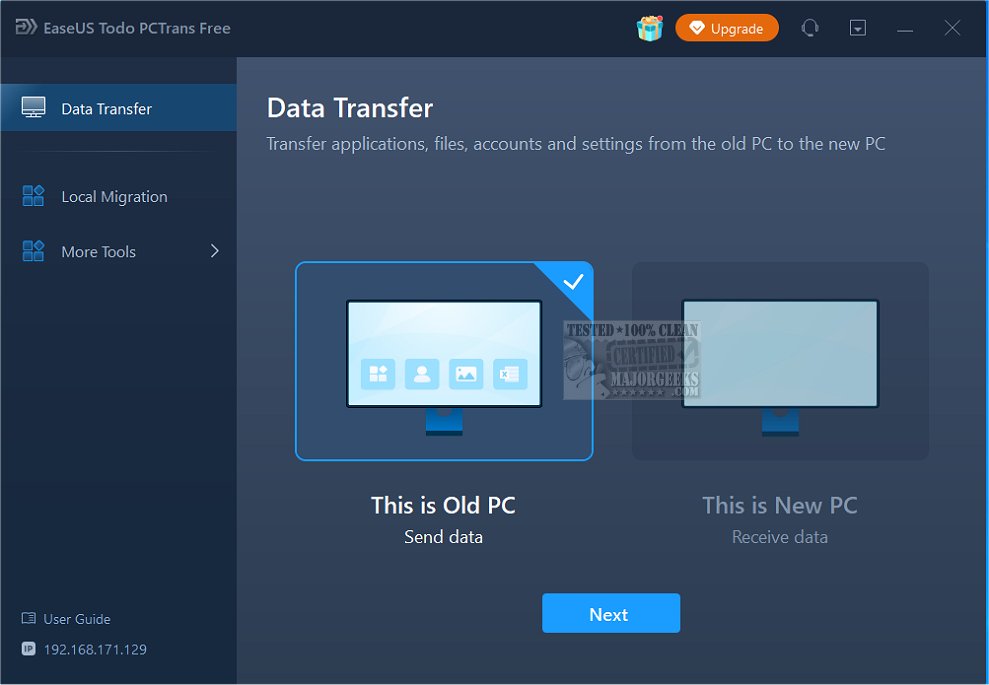 Download EaseUS Todo PCTrans Free 14.2.3 (20251117) - MajorGeeks