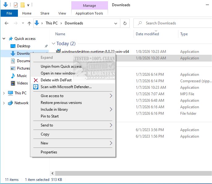 Download DelFast 1.3 - MajorGeeks