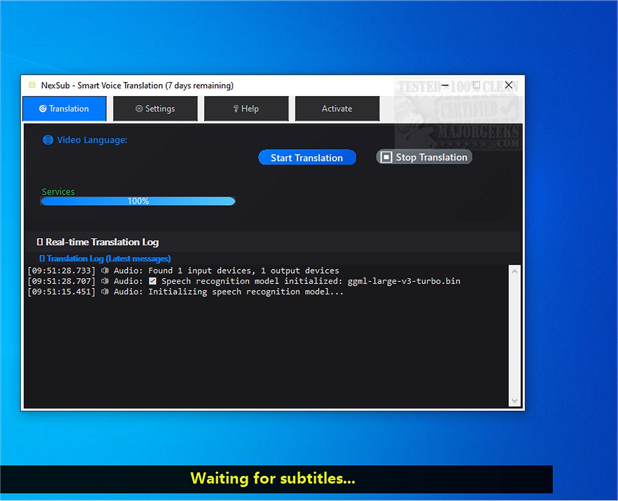 NexSub Screenshot