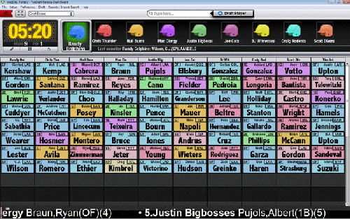 fantasy baseball draft software free fantasy baseball draft software free