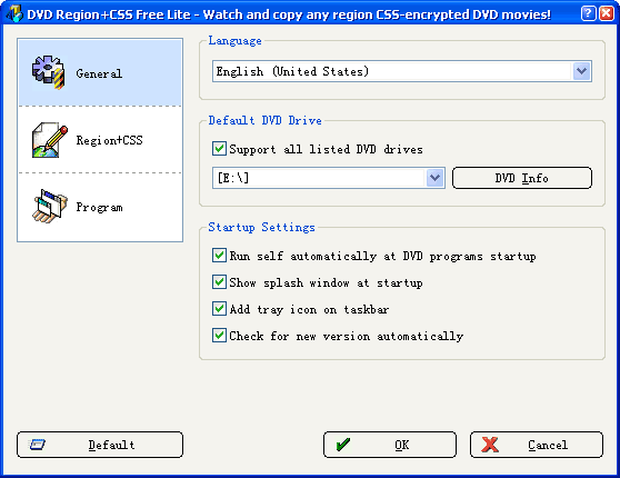Download DVD Region+CSS Free Lite - MajorGeeks