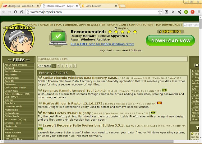 unable to remove citrio extension unable to remove citrio extension