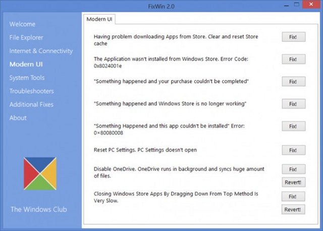 fixwin for windows 8.1