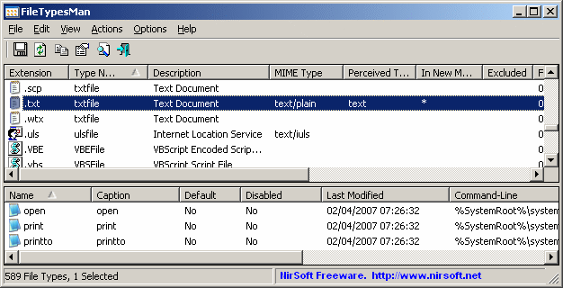 Download FileTypesMan 2.01 - MajorGeeks