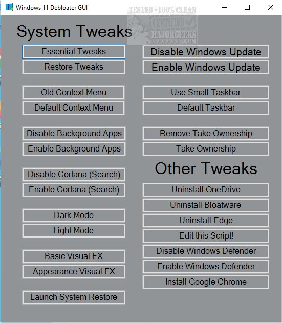 windows 11 debloater gui 2