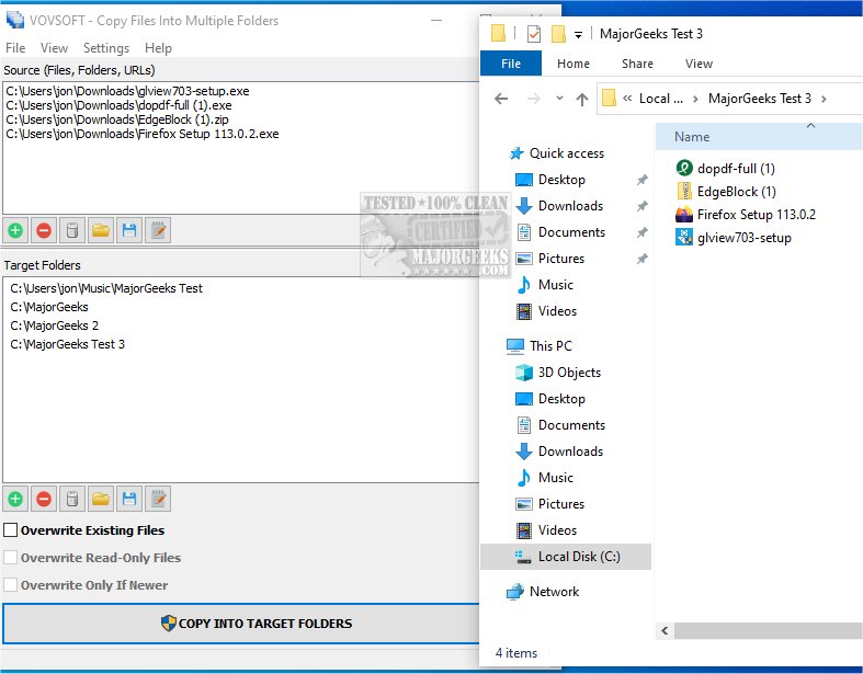 Vovsoft copy files into multiple folders 3 majorgeeks jpg