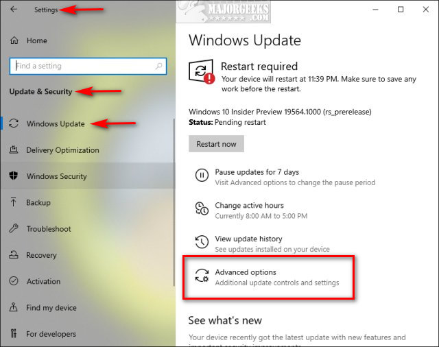 How to Turn Windows Update Restart Notifications On or Off
