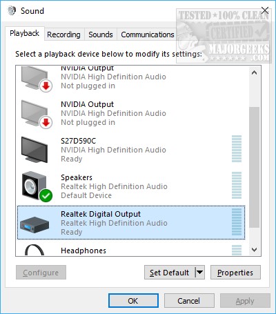 Fortnite Speaker Properties Windows Sonic How To Enable Windows Sonic Surround Sound On Windows 10 Majorgeeks