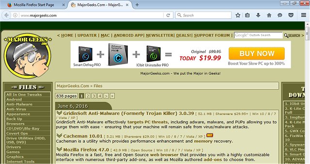 TÉLÉCHARGER MOZILLA FIREFOX 47.0.2