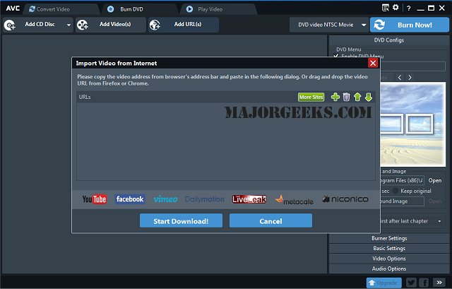 Download Any Video Converter Majorgeeks