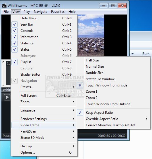 Download Media Player Classic Black Edition Mpc Be 64 Bit Majorgeeks