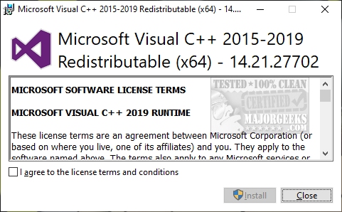 Download Microsoft Visual C 15 19 Redistributable Package Majorgeeks