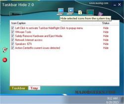 Official Download Mirror for Eusing Taskbar Hide