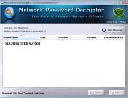 Official Download Mirror for Network Password Decryptor