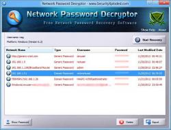 Official Download Mirror for Network Password Decryptor