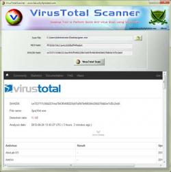 Official Download Mirror for VirusTotal Scanner