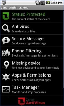 Official Download Mirror for Zoner AntiVirus for Android