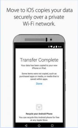Official Download Mirror for Move to iOS for Android