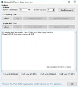Official Download Mirror for GFX Memory Speed Benchmark