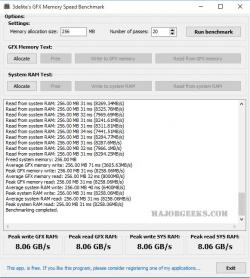 Official Download Mirror for GFX Memory Speed Benchmark