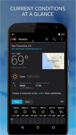 Official Download Mirror for Weather Underground for Android