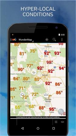 Official Download Mirror for Weather Underground for Android
