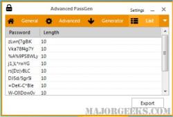 Official Download Mirror for Advanced PassGen