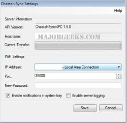 Official Download Mirror for Cheetah Sync