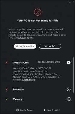 Official Download Mirror for Oculus Rift Compatibility Tool