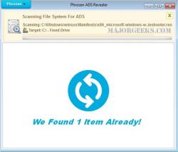 Official Download Mirror for Phrozen ADS (Alternate Data Stream) Revealer