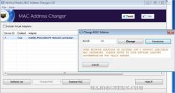 Official Download Mirror for NoVirusThanks MAC Address Changer