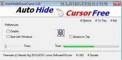 Official Download Mirror for AutoHideMouseCursor